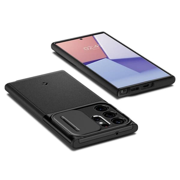 Spigen Optik Armor skal för Samsung S23 ULTRA svart