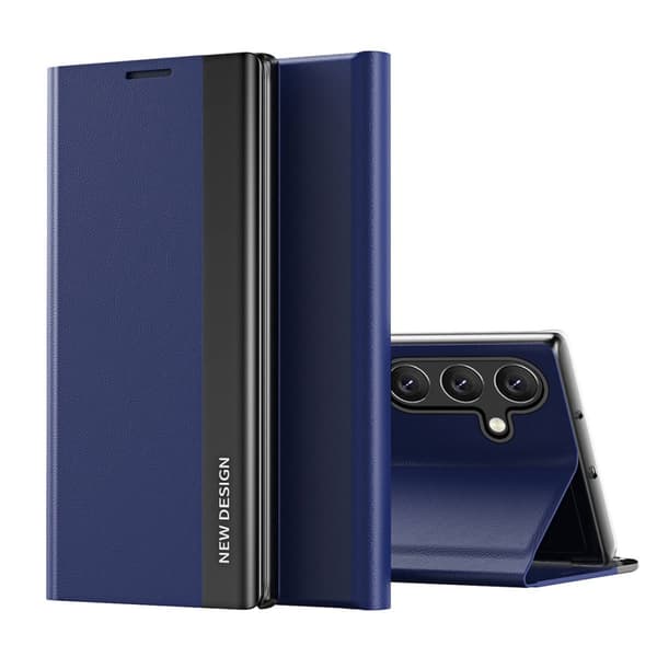 Galaxy A24 4G Fodral Sleep kickstand - Blå
