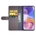 Miniatyrbild 4 av 10: Galaxy A23 4G/5G Plånboksfodral Äkta Läder Flip - Brun