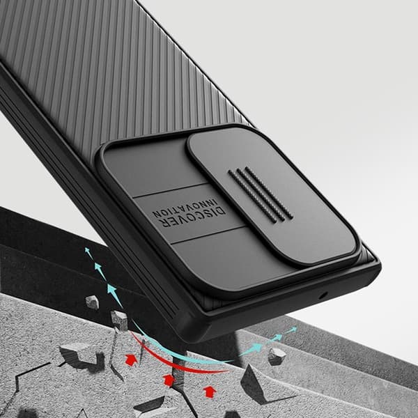 Nillkin Galaxy S23 Ultra Mobilskal Magsafe CamShield Pro - Svart
