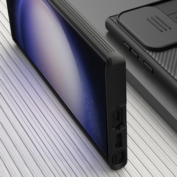 Nillkin Galaxy S23 Ultra Mobilskal Magsafe CamShield Pro - Svart
