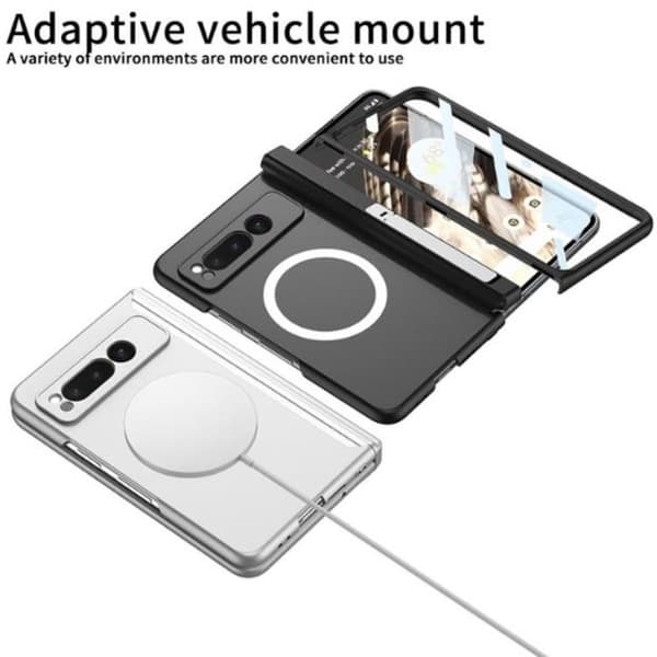GKK Google Pixel Fold Mobilskal Magsafe Kickstand - Blå