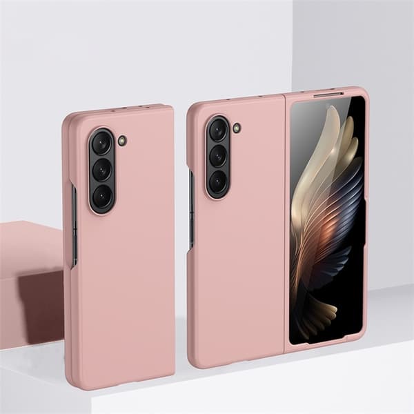 Galaxy Z Fold 5 Mobilskal Anti-Scratch - Rosa