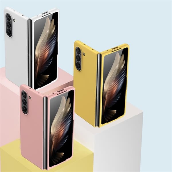 Galaxy Z Fold 5 Mobilskal Anti-Scratch - Rosa