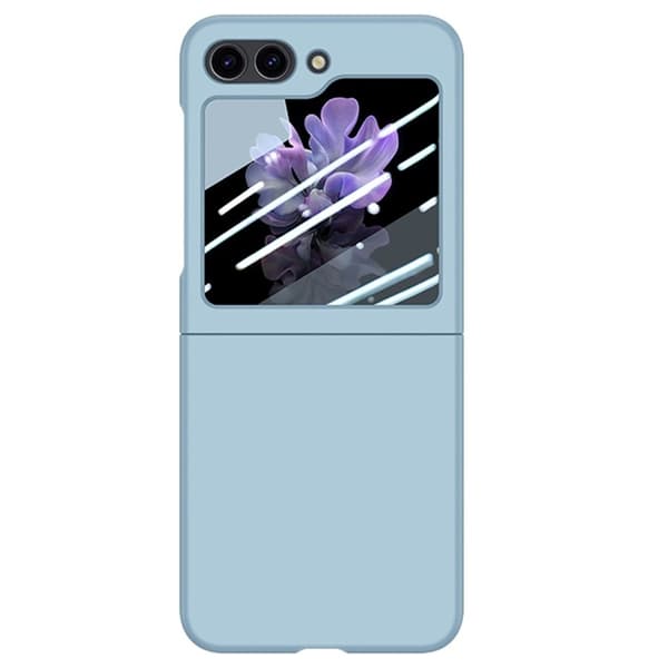 Galaxy Z Flip 5 Mobilskal Shockproof - Ljusblå