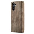 Miniatyrbild 3 av 11: CASEME Galaxy A24 4G Plånboksfodral C30 Zipper - Brun