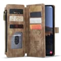 Miniatyrbild 5 av 11: CASEME Galaxy A24 4G Plånboksfodral C30 Zipper - Brun