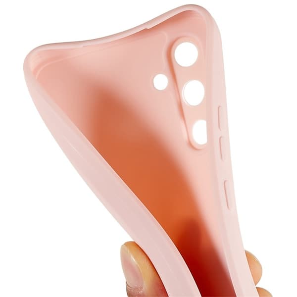 Galaxy A34 5G Mobilskal Straight Edge Design TPU - Rosa