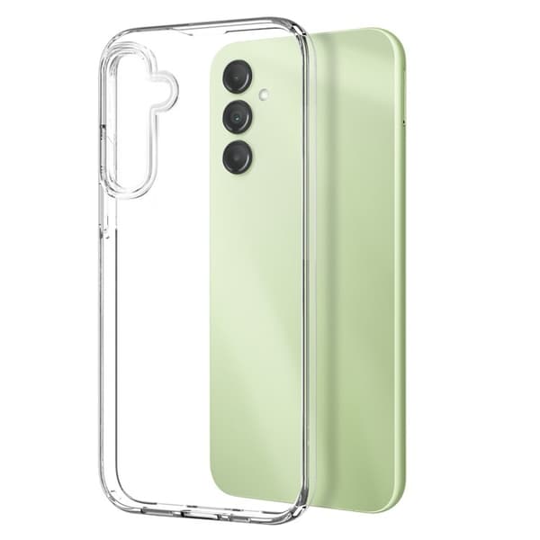 Galaxy A14 5G/4G Mobilskal Soft TPU med Härdat glas - Clear
