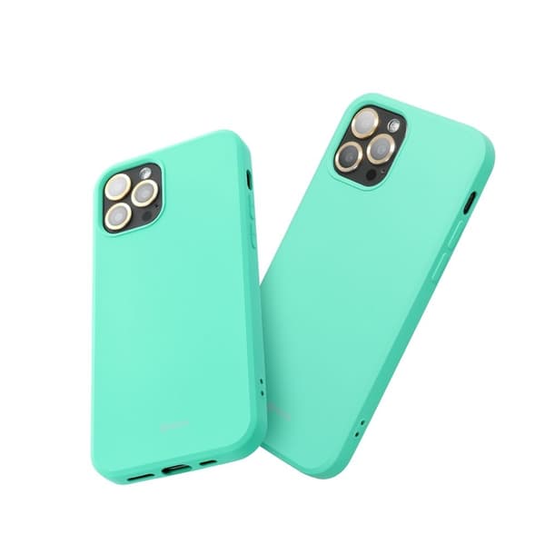 Roar Colorful Geléfodral för iPhone 14 mint
