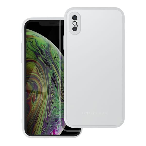 Roar Matte Glass Skal för iPhone XS stål
