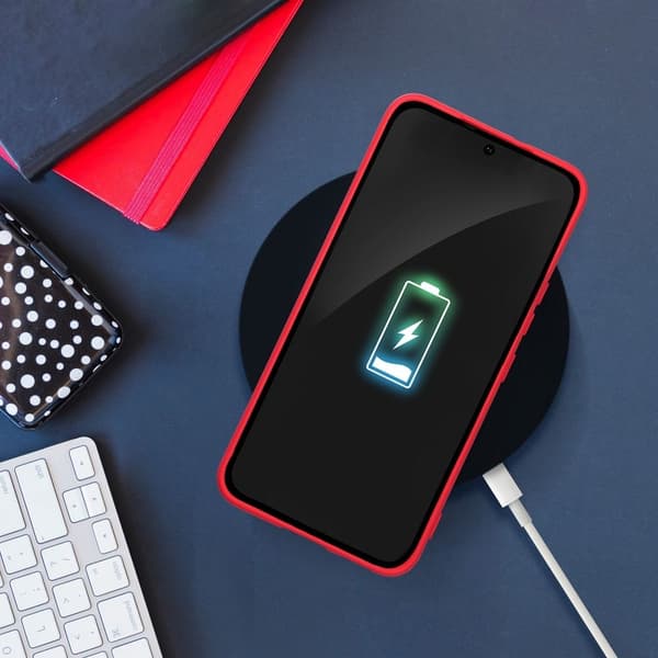SILIKON skal för Samsung Galaxy A54 5G persika