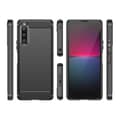 Miniatyrbild 7 av 7: Sony Xperia 10 V Mobilskal Carbon Silikon - Svart