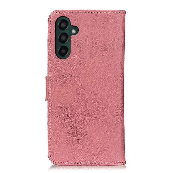 KHAZNEH Galaxy A24 4G Plånboksfodral Cowhide - Rosa