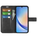 Miniatyrbild 4 av 7: Galaxy A24 4G Plånboksfodral Folio Flip Calf - Svart