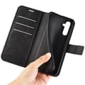 Miniatyrbild 7 av 7: Galaxy A24 4G Plånboksfodral Folio Flip Calf - Svart
