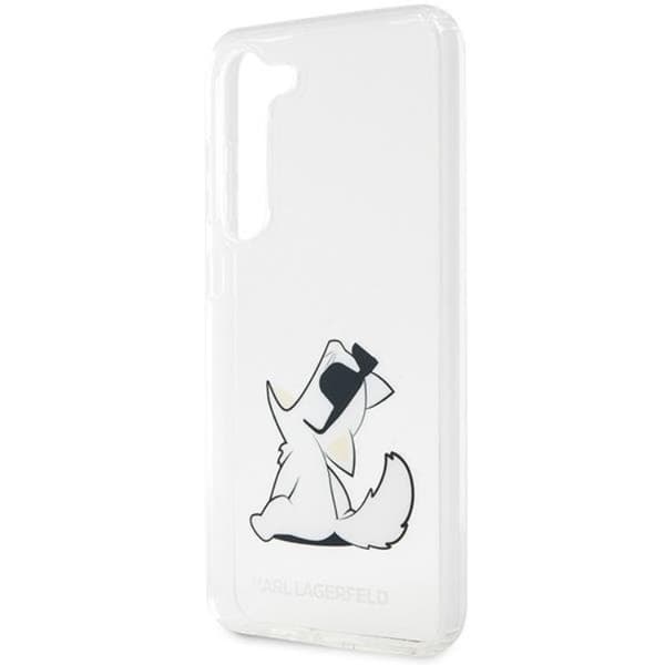 Karl Lagerfeld Galaxy S23 Plus Mobilskal Choupette Fun - Clear