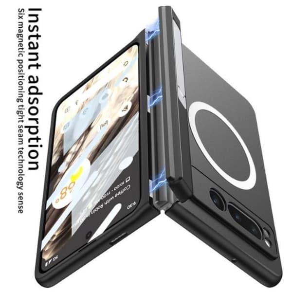GKK Google Pixel Fold Mobilskal Magsafe Kickstand - Svart