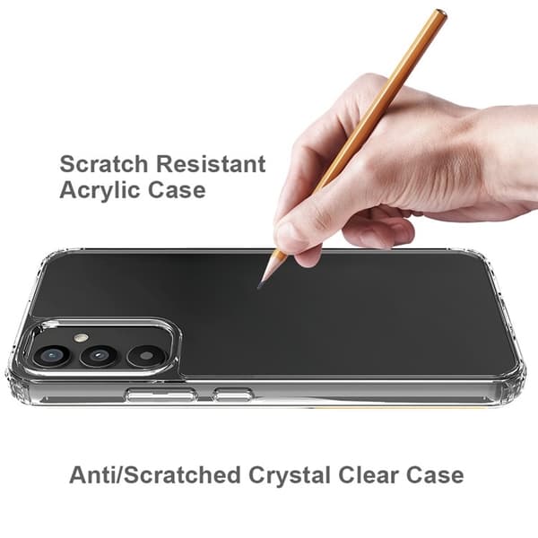 Galaxy A34 5G Mobilskal Acrylic TPU Anti-Yellowing - Clear