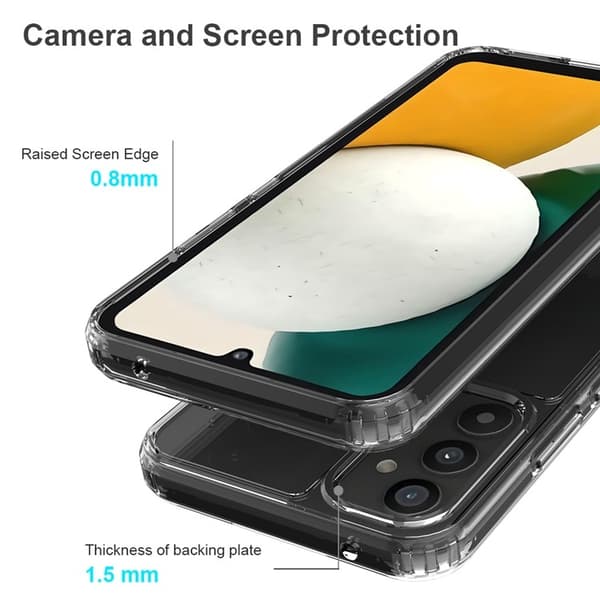 Galaxy A34 5G Mobilskal Acrylic TPU Anti-Yellowing - Clear