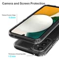 Miniatyrbild 5 av 6: Galaxy A34 5G Mobilskal Acrylic TPU Anti-Yellowing - Clear