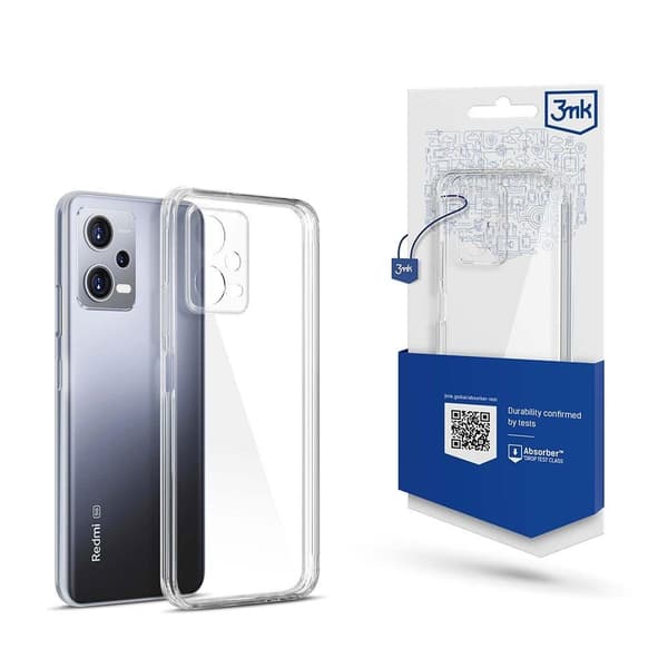 3MK Xiaomi Redmi Note 12 Pro Plus Mobilskal Silicone - Transparent