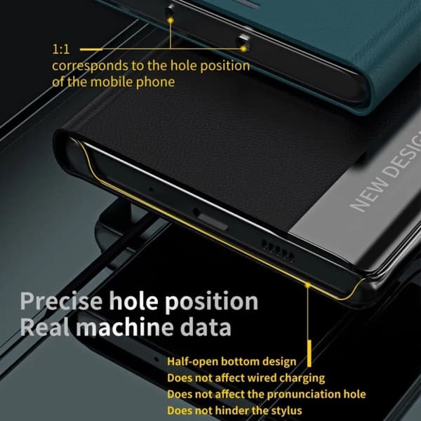 Galaxy S23 Flipfoldral - Grön