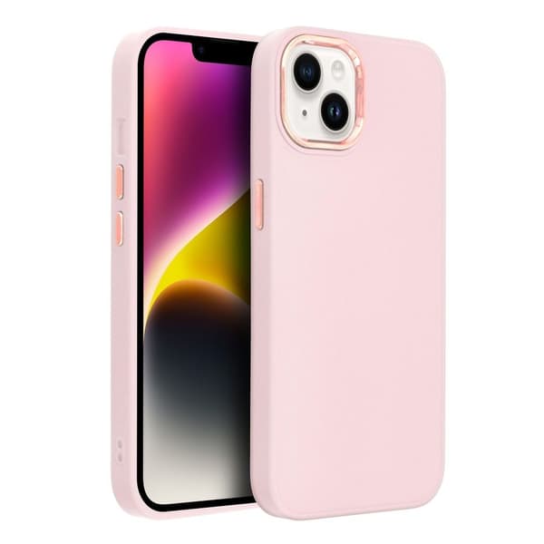 FRAME skal för iPhone 13 i puderpink