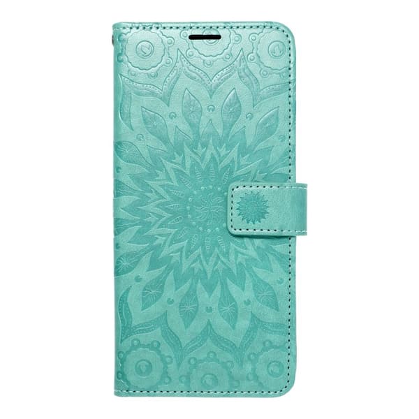MEZZO plånboksfodral för Samsung A14 4G mandala grön