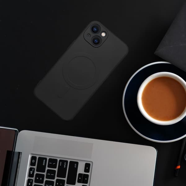Silikon Magsafe Skal för iPhone 11 PRO MAX med magnetiskt lock