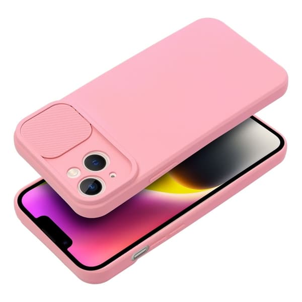 SLIDE skal för iPhone 14 Plus i ljusrosa