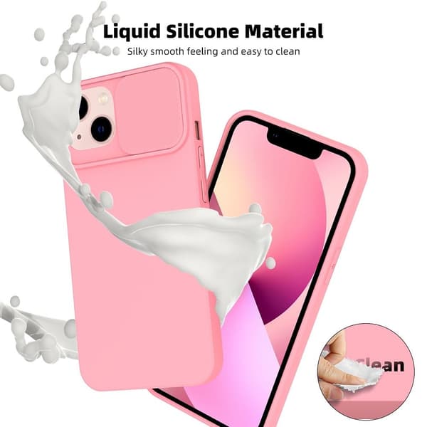 SLIDE skal för iPhone 14 Plus i ljusrosa