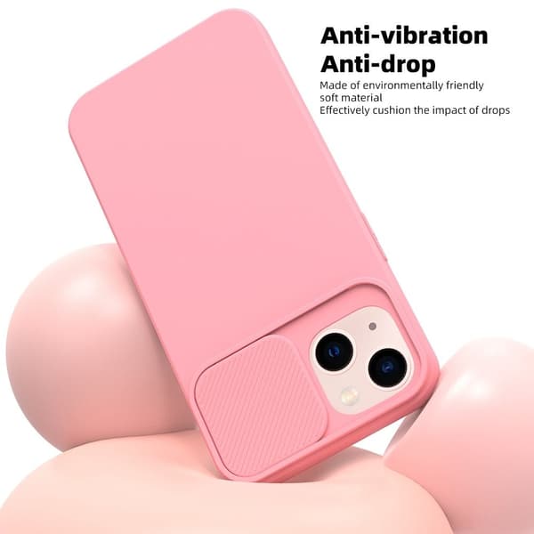 SLIDE skal för iPhone 14 Plus i ljusrosa