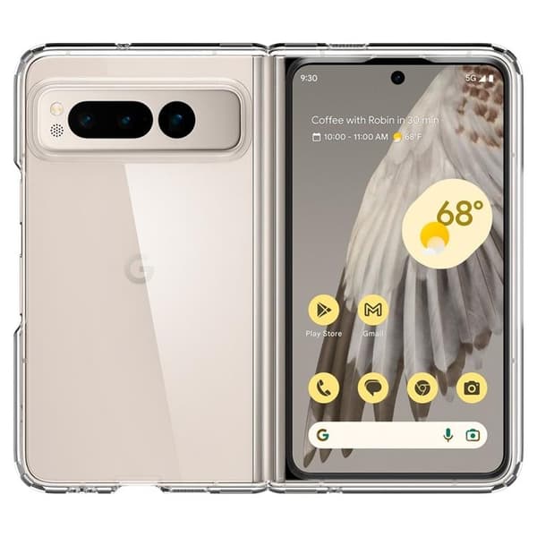Spigen Google Pixel Fold Mobilskal Ultra Hybrid - Clear