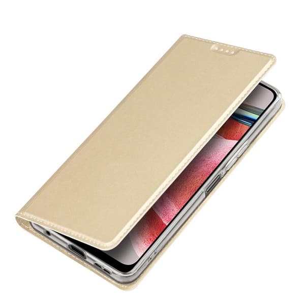 Dux Duxis Xiaomi Redmi Note 12 5G Plånboksfodral Skin Pro - Guld