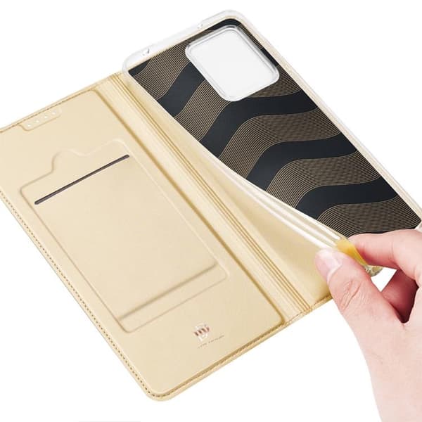 Dux Duxis Xiaomi Redmi Note 12 5G Plånboksfodral Skin Pro - Guld