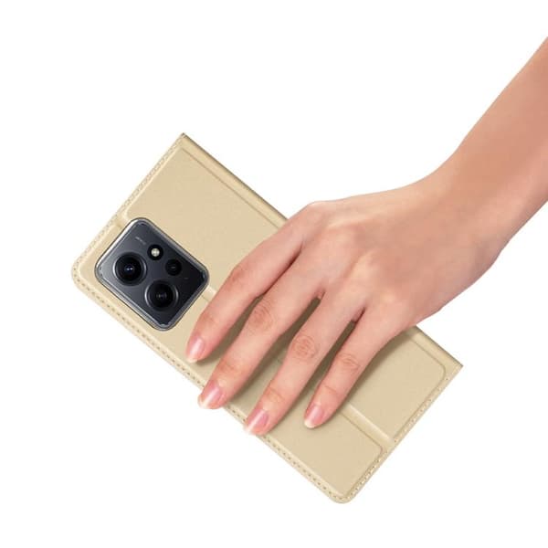 Dux Duxis Xiaomi Redmi Note 12 5G Plånboksfodral Skin Pro - Guld