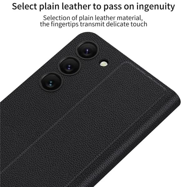 GKK Galaxy S23 Plus Mobilfodral Magnetic PU-Läder - Röd