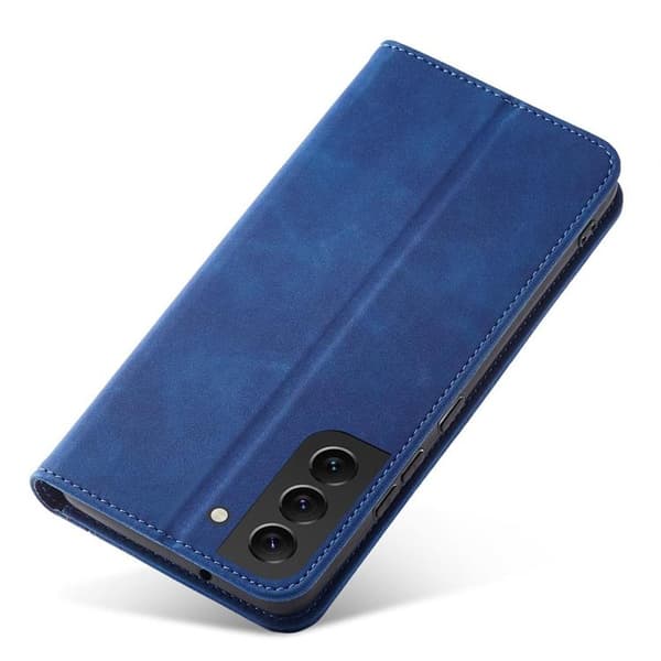 Galaxy S23 Ultra Plånboksfodral Magnet Fancy - Blå