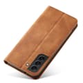 Miniatyrbild 3 av 11: Galaxy S23 Plus Plånboksfodral Magnet Fancy - Brun