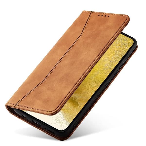 Galaxy S23 Plus Plånboksfodral Magnet Fancy - Brun