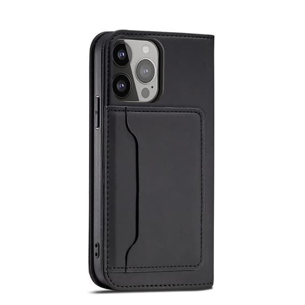 Galaxy S23 Ultra Plånboksfodral Magnet Flip - Svart