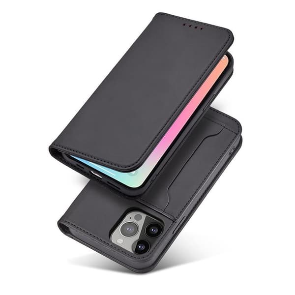 Galaxy S23 Ultra Plånboksfodral Magnet Flip - Svart