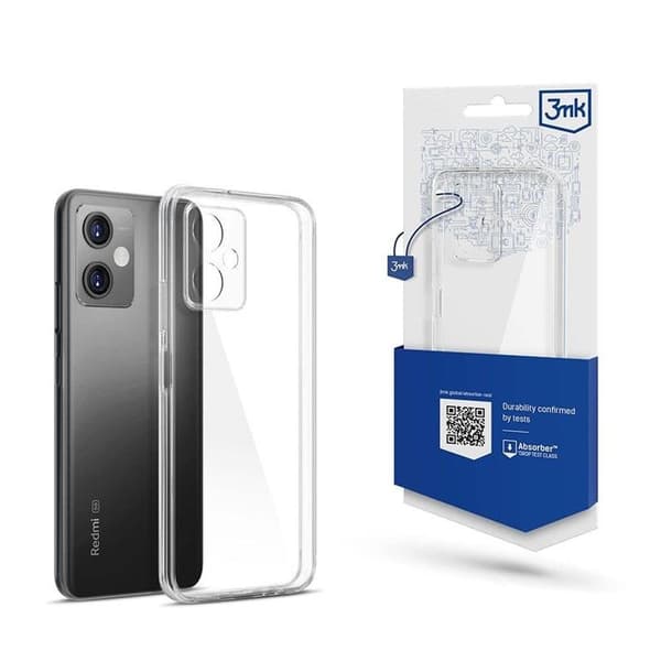 3MK Xiaomi Redmi Note 12 5G Mobilskal Silicone - Transparent