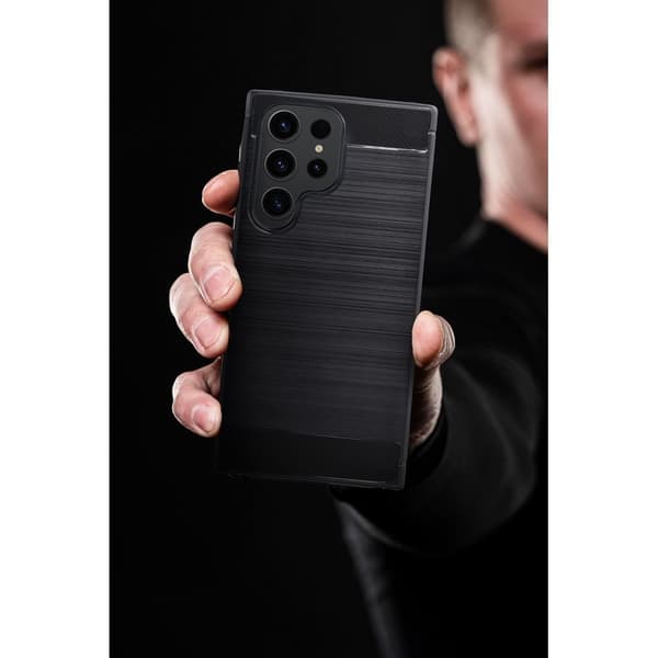 CARBON skal för Samsung Galaxy S23 PLUS svart