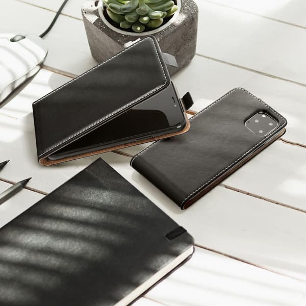 SLIM flipfodral för Samsung A23 5G svart