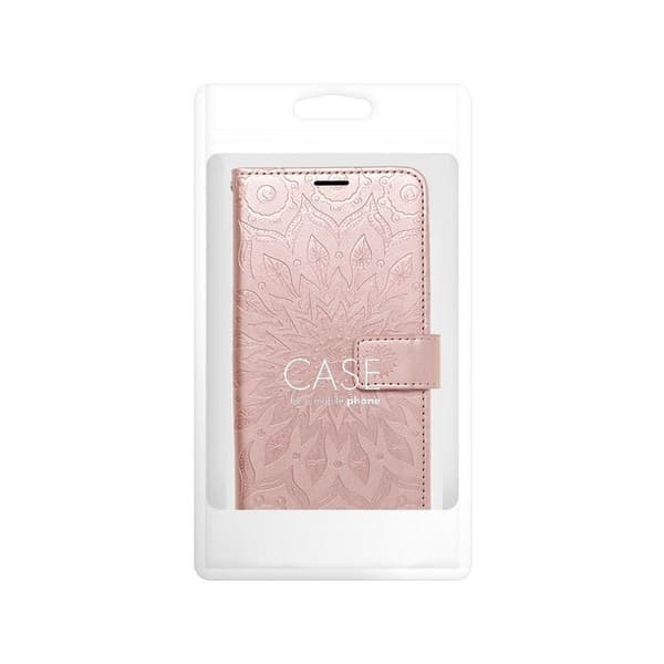 MEZZO plånboksfodral för Samsung A34 5G mandala roséguld
