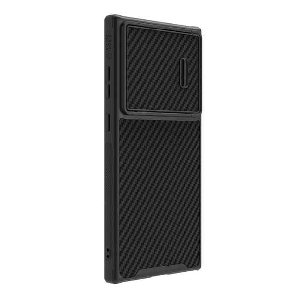 Nillkin Galaxy S23 Ultra Mobilskal Synthetic Fiber S - Svart