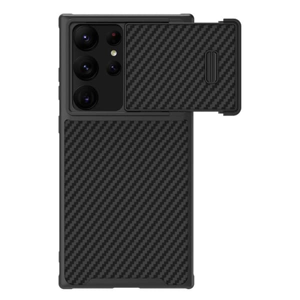 Nillkin Galaxy S23 Ultra Mobilskal Synthetic Fiber S - Svart