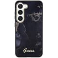 Miniatyrbild 3 av 8: Guess Galaxy S23 Mobilskal Golden Marble Collection - Svart